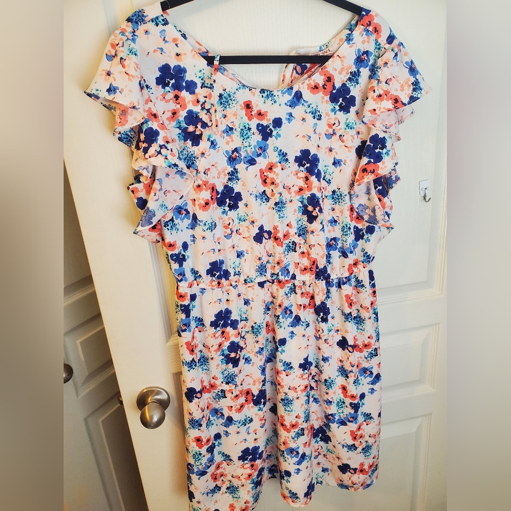 Flowery summer dress